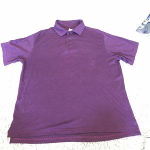 R&R  Short Sleeve Polo Tee Shirt 100% Pima Cotton Men's Size Medium